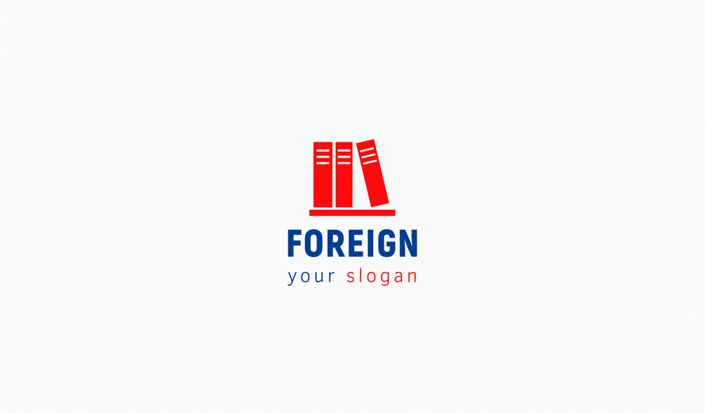 Логотип школы иностранных языков