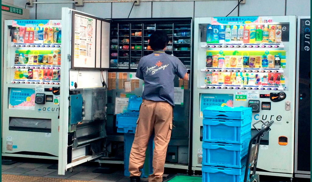 Обслуживание торговых автоматов