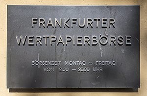 Франкфуртская фондовая биржа