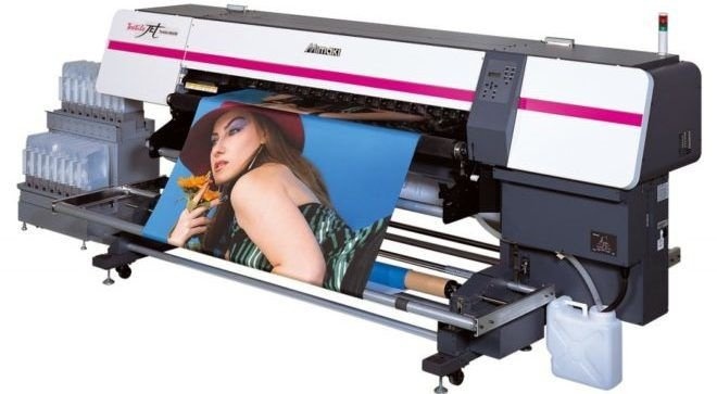 Широкоформатный текстильный принтер для прямой или трансферной печати на ткани